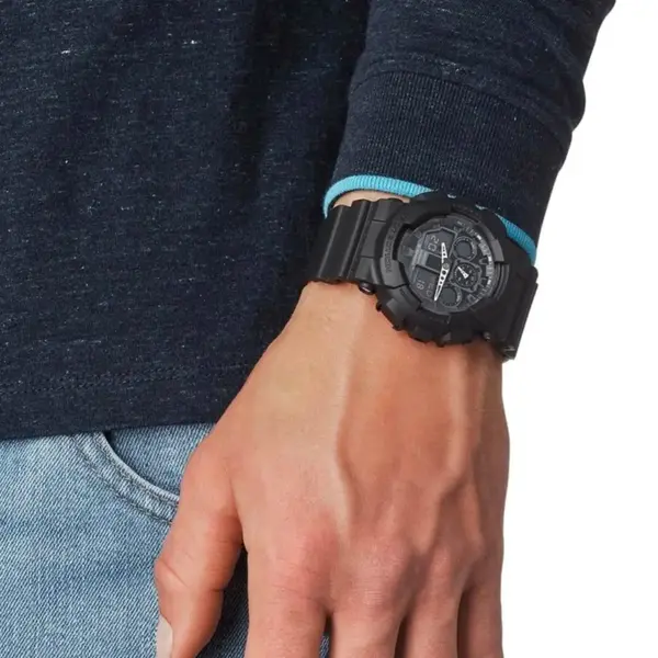 Годинник Casio G-SHOCK GA-100 - чорний