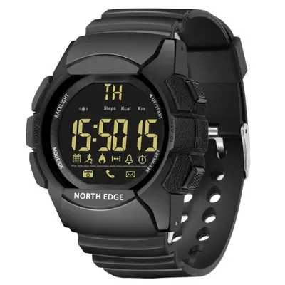 Умные смарт часы North Edge Combo 10BAR Black