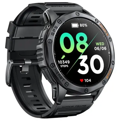 Розумний смарт годинник Smart GPS Max Black, 2 ремінці