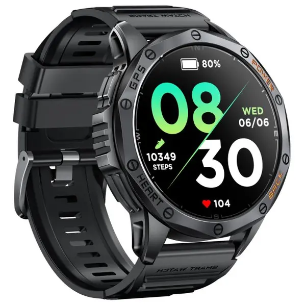 Розумний смарт годинник Smart GPS Max Black, 2 ремінці