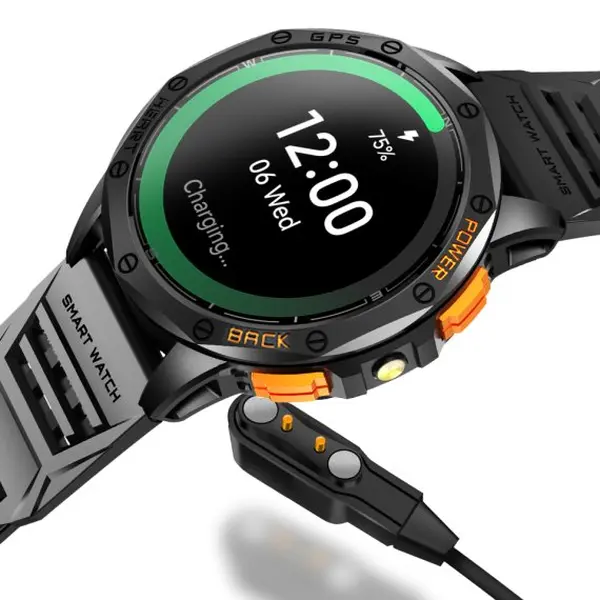 Розумний смарт годинник Smart GPS Max Black, 2 ремінці