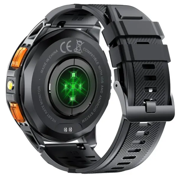 Розумний смарт годинник Smart GPS Max Black, 2 ремінці
