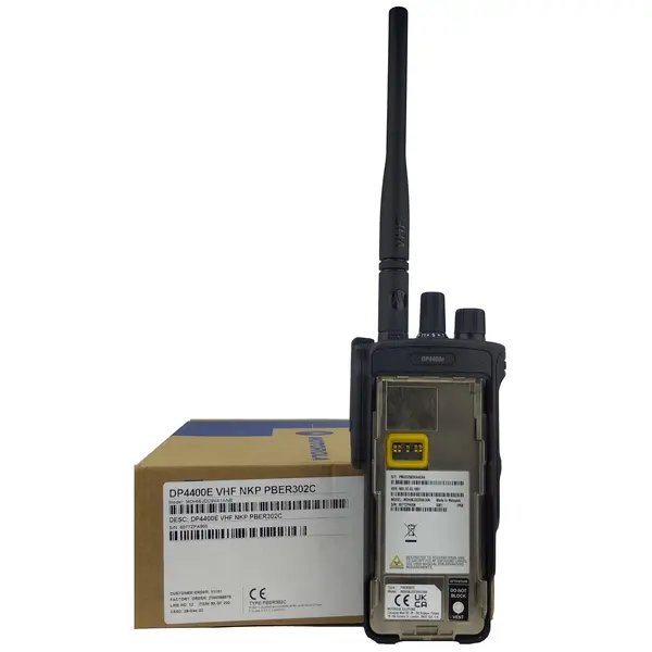 Професійна цифрова портативна рація Motorola DP4400e VHF Li-Ion 2250 мАг (MDH56JDC9VA1AN)