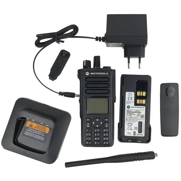 Професійна цифрова портативна рація Motorola DP4800e UHF Li-Ion 2450 мАг (MDH56RDN9VA1AN)