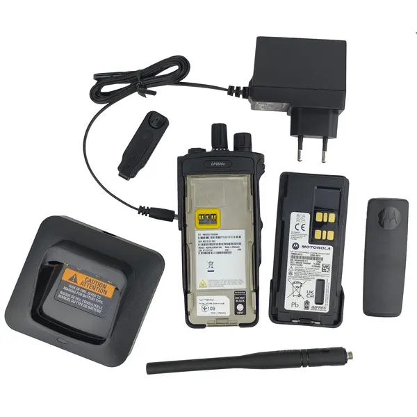 Професійна цифрова портативна рація Motorola DP4800e UHF Li-Ion 2450 мАг (MDH56RDN9VA1AN)