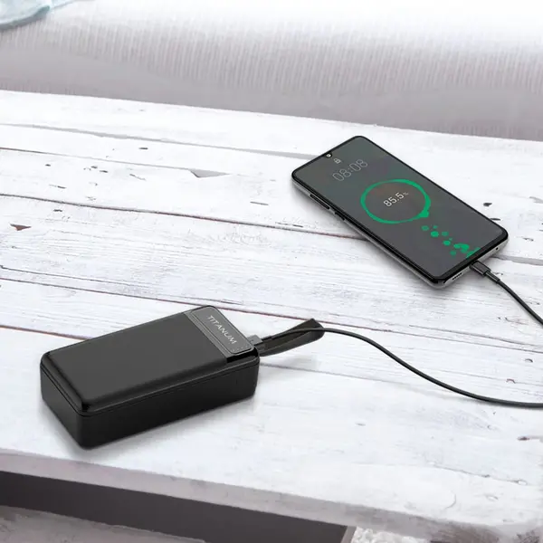 Повербанк TITANUM 914 Black 30000mAh