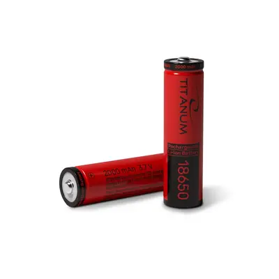 Аккумулятор TITANUM литий-ионный 18650 (без защиты) 2000mAh bulk/1шт