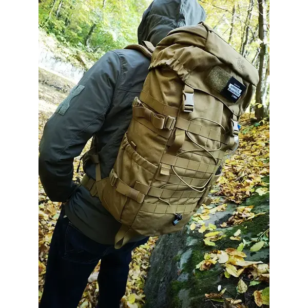 Тактичний рюкзак на 30л Tasmanian Tiger — Coyote/Brown
