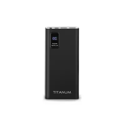 Повербанк TITANUM 727S 20000mAh 22.5W Black