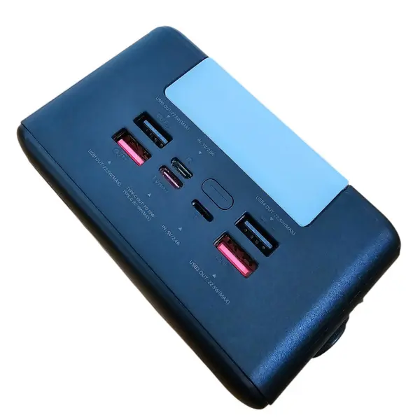 Power Bank Topomax 80000mAh Fast Charge (QC+PD) 22.5W- чорний