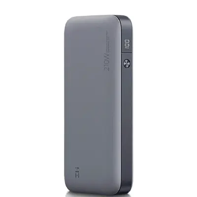 Внешний портативный аккумулятор ZMI Model 25000mAh Silver 210W