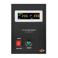 ИБП с правильной синусоидой 12V LPY-B-PSW-500VA+ (350Вт) 5A/10A