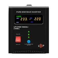 UPS LogicPower LPY-PSW-1000VA+ (700W) 10A/20A with regular sine wave 12V