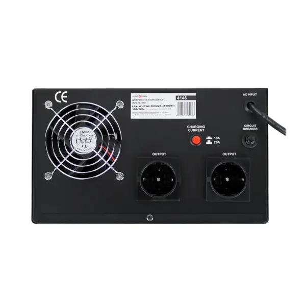 ИБП с правильной синусоидой 24V LPY-W-PSW-2000VA+ (1400Вт)10A/20A