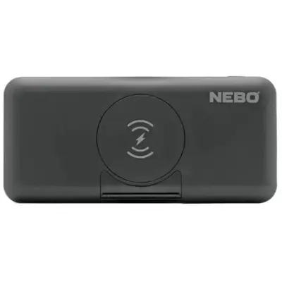 Повербанк Nebo 10K Powerbank w/ Kickstand & wWreless Charging, 10 000 mAh (NB NEB-PBK-0010-G)