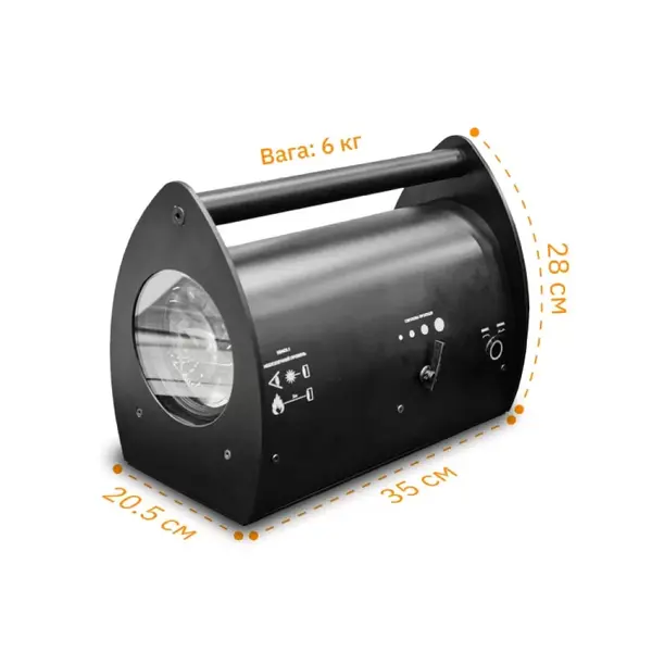 Прожектор пошуковий (зенітний прожектор) Bandera Flashlight 280.1X