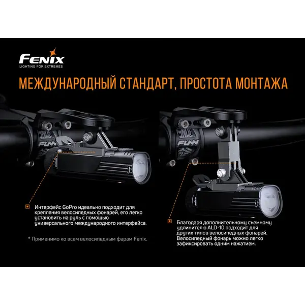 Велосипедне кріплення Fenix ALD-10