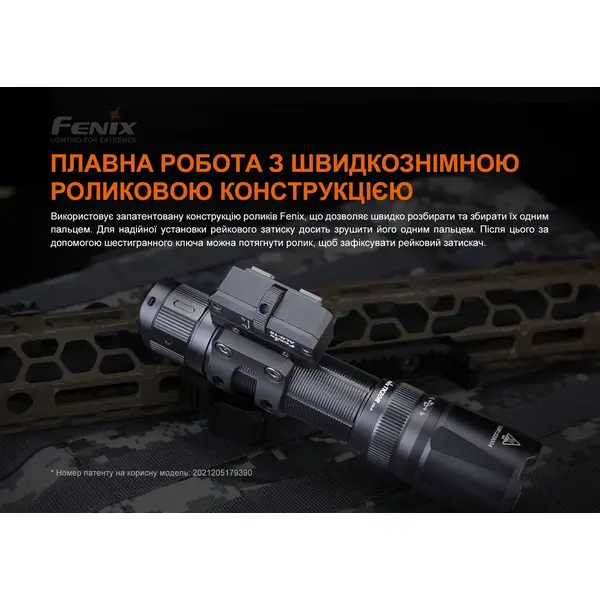 Кріплення на зброю для ліхтарів Fenix ALG-16