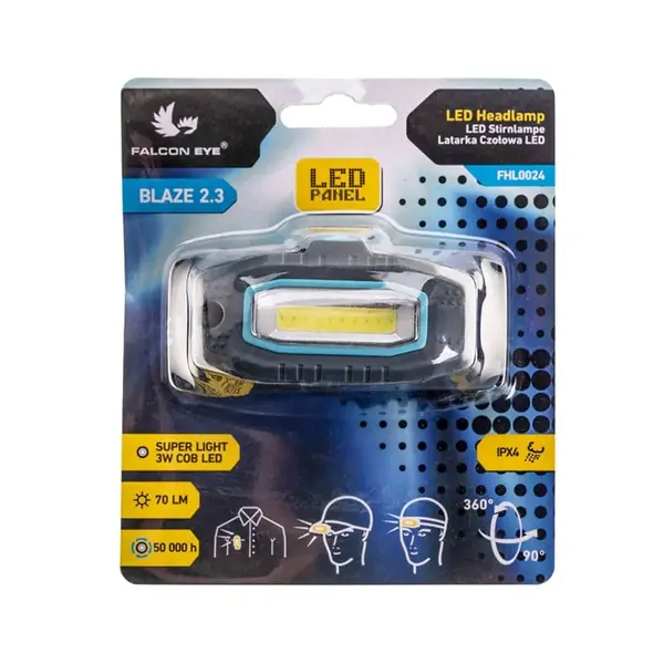 Фонарь налобный Falcon Eye Blaze 2.3 (70 Lm) (FHL0024)