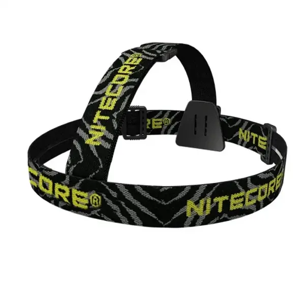 Чорна пов'язка для кріплення ліхтаря на голову Nitecore (HC серія)