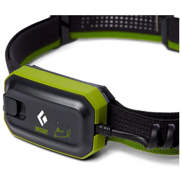 Ліхтар налобний Black Diamond OnSiight 375 Honnold Edition, Verde