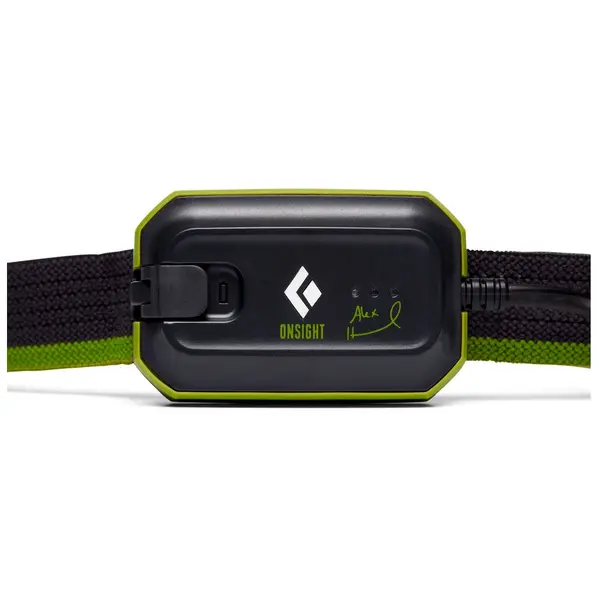 Ліхтар налобний Black Diamond OnSiight 375 Honnold Edition, Verde