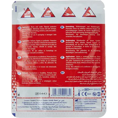 Гелева серветка проти опіків "Burnshield" 10x10см