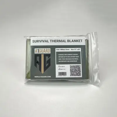 Термоковдра A1G Survival Blanket - OD Green