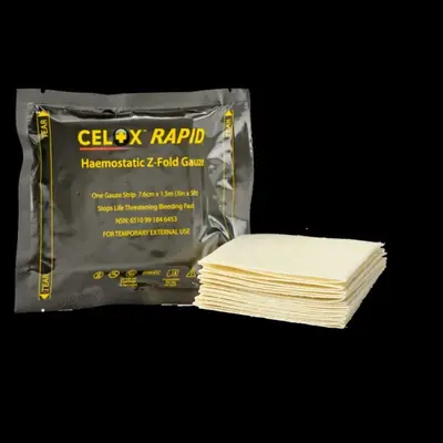 Гемостатичний бинт MARCH Celox RAPID military