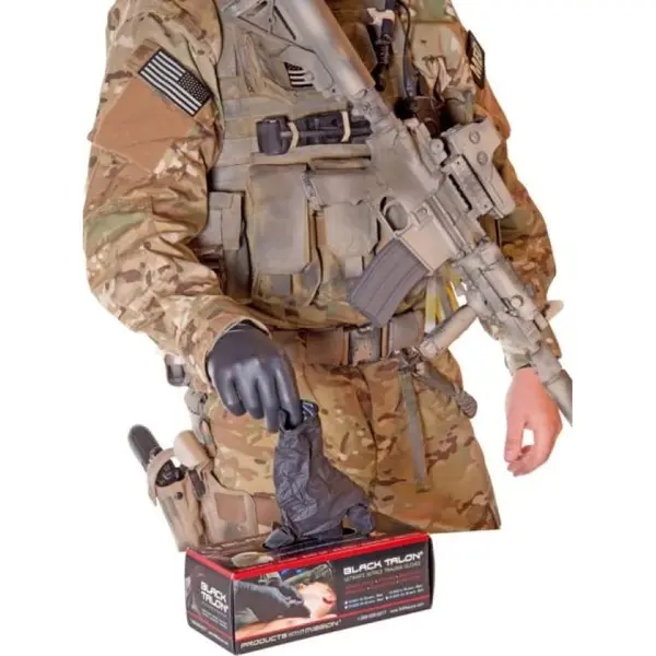 Рукавички медичні нітрилові NAR Black Talon Gloves