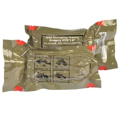 Бандаж американський NAR Emergency Trauma Dressing (ETD) 6"