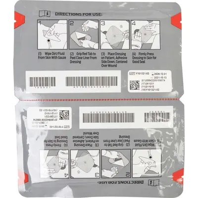 Окклюзионная повязка HyFin Vent Chest Seal Twin Pack