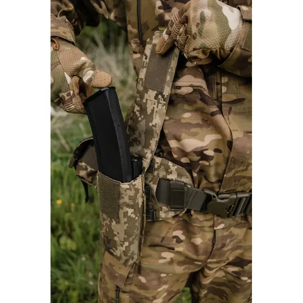 Тактичний підсумок під 2 магазина KIBORG GU Double Mag Pouch Pixel