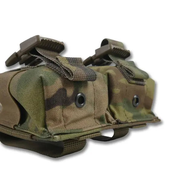 Тактический подсумок под 2 гранаты KIBORG Multicam