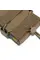 Жорсткий посилений тактичний підсумок Kiborg GU Single Mag Pouch Coyote