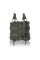 Жорсткий посилений тактичний підсумок Kiborg GU Single Mag Pouch Khaki