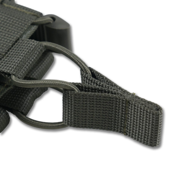Жорсткий посилений тактичний підсумок Kiborg GU Single Mag Pouch Khaki