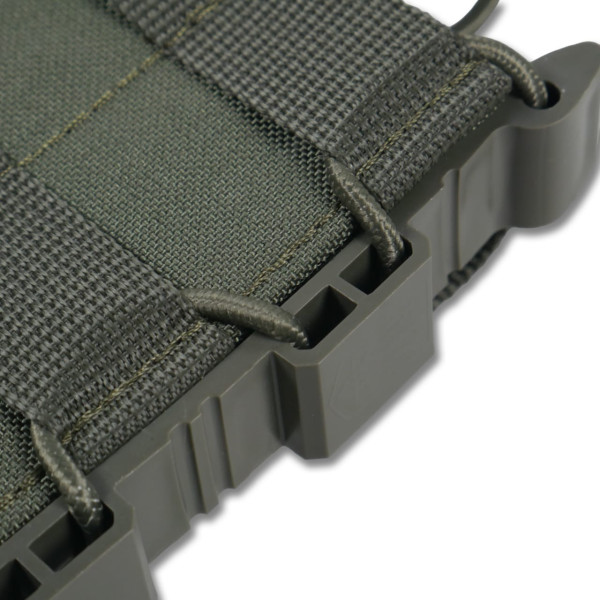 Жорсткий посилений тактичний підсумок Kiborg GU Single Mag Pouch Khaki