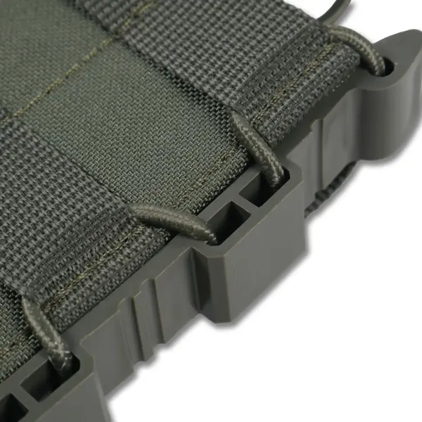 Жорсткий посилений тактичний підсумок Kiborg GU Single Mag Pouch Khaki