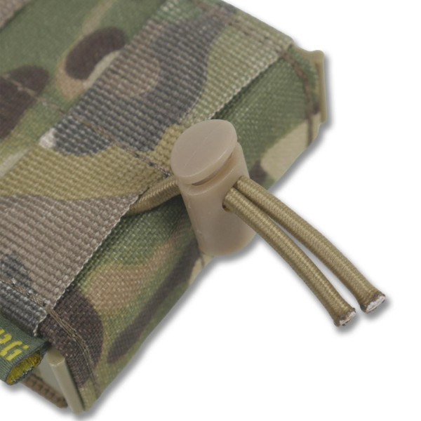 Жорсткий посилений тактичний підсумок Kiborg GU Single Mag Pouch Multicam