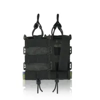 Жорсткий посилений тактичний підсумок Kiborg GU Single Mag Pouch Dark Multicam