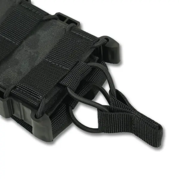 Жорсткий посилений тактичний підсумок Kiborg GU Single Mag Pouch Dark Multicam