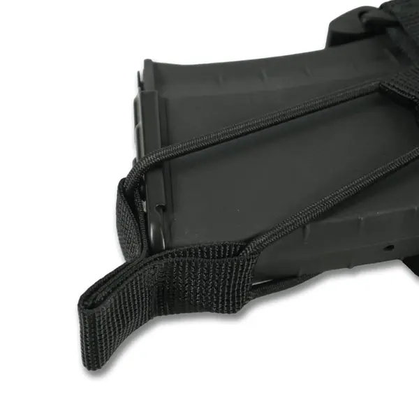 Жорсткий посилений тактичний підсумок Kiborg GU Single Mag Pouch Dark Multicam