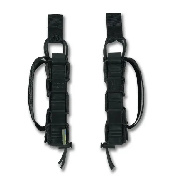 Жорсткий посилений тактичний підсумок Kiborg GU Single Mag Pouch Dark Multicam
