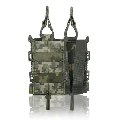 Жесткий усиленный тактический подсумок Kiborg GU Single Mag Pouch Pixel