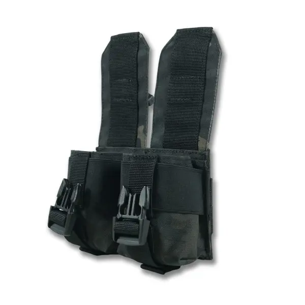 Тактический подсумок под 2 гранаты Kiborg Dark Multicam
