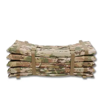 Тактичний розкладний каремат посилений (20мм+стропа) Kiborg К-2 мультикам