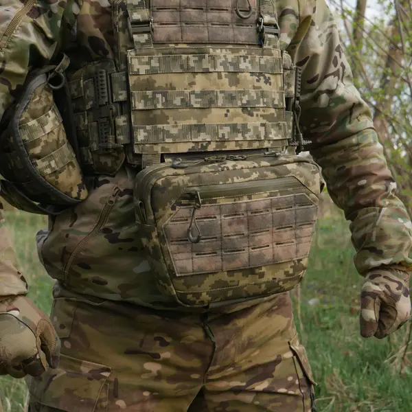 Сумка-напашник XL Kiborg GU Cordura Pixel