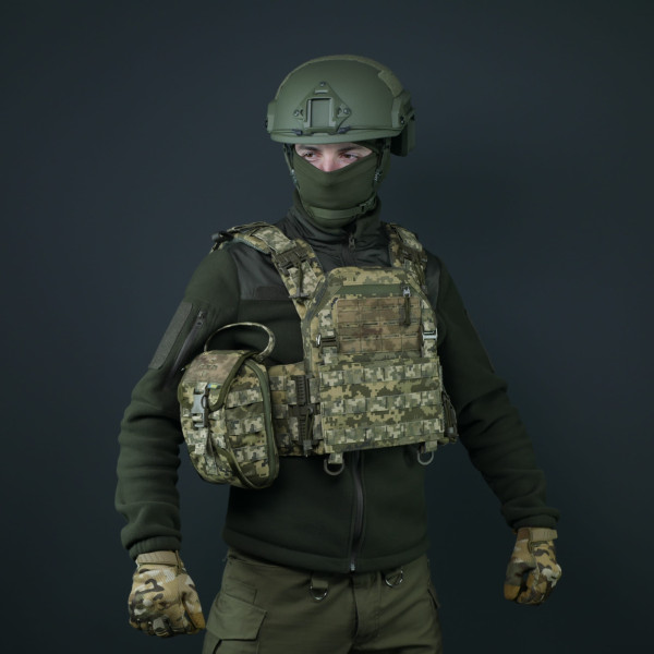 Подсумок-аптечка (быстрый сброс) Kiborg GU Cordura Pixel