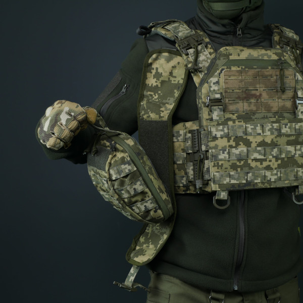 Подсумок-аптечка (быстрый сброс) Kiborg GU Cordura Pixel